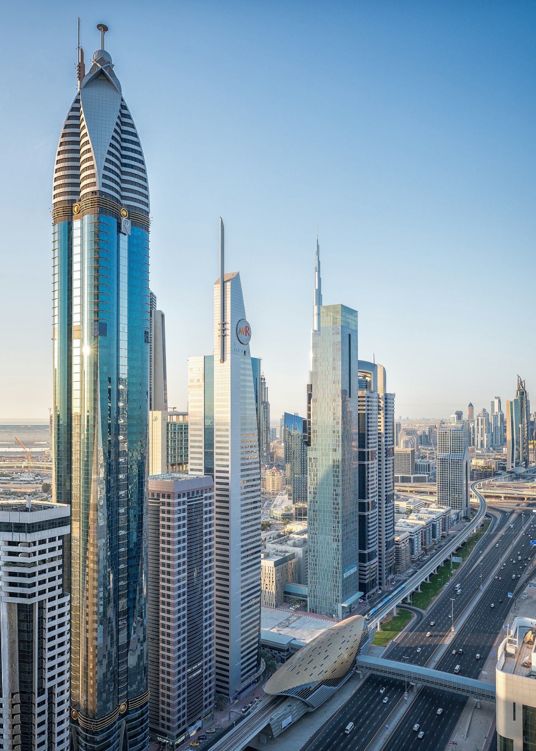 Dubai financial district towers